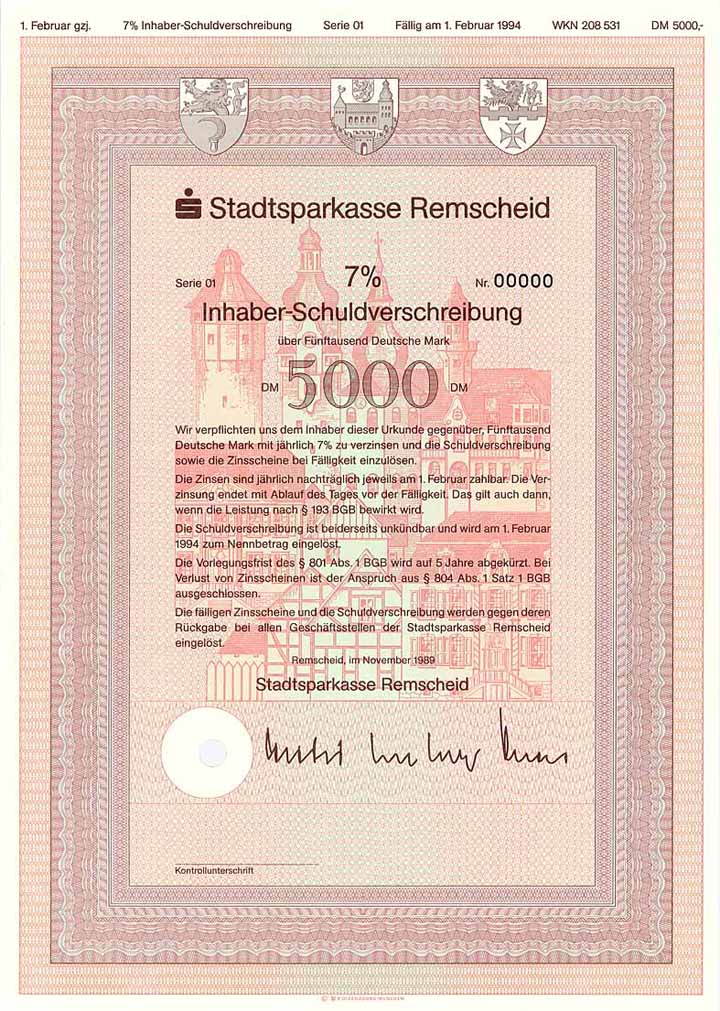 Stadtsparkasse Remscheid