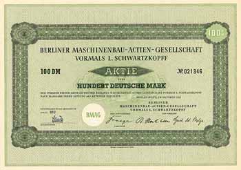 Berliner Maschinenbau-AG vormals L. Schwartzkopff