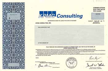 KPMG Consulting, Inc.