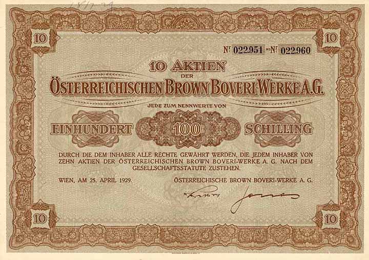 Österreichische Brown Boveri-Werke AG