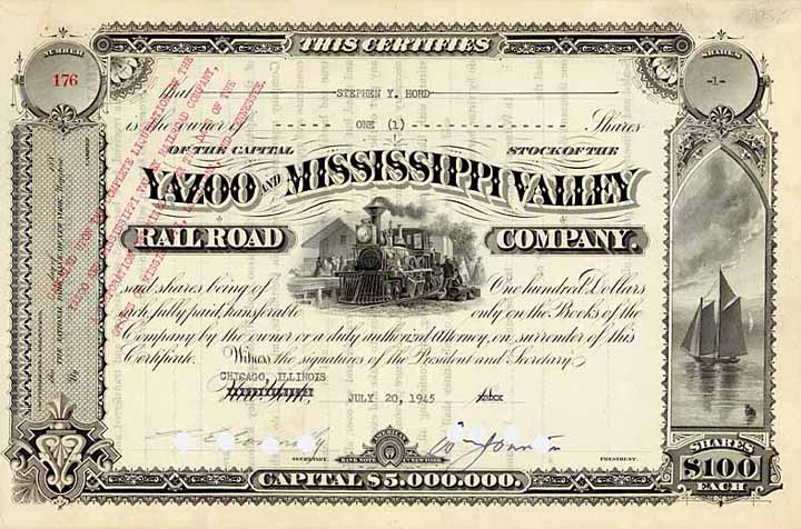 Yazoo & Mississippi Valley Railroad