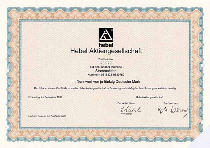 Hebel AG