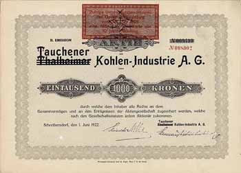 Tauchener (Thalheimer) Kohlen-Industrie AG