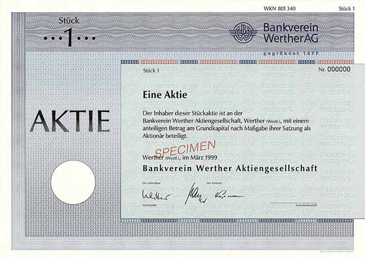 Bankverein Werther AG