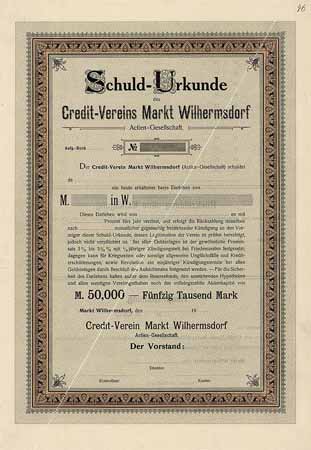 Credit-Verein Markt Wilhermsdorf