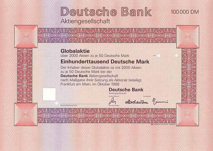 Deutsche Bank AG