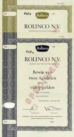 Rolinco N.V. (2 Stücke)