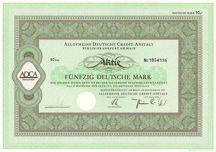 Allgemeine Deutsche Credit-Anstalt