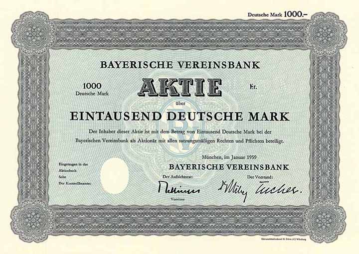 Bayerische Vereinsbank