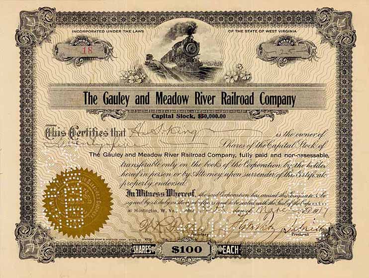 Gauley & Meadow River Railroad