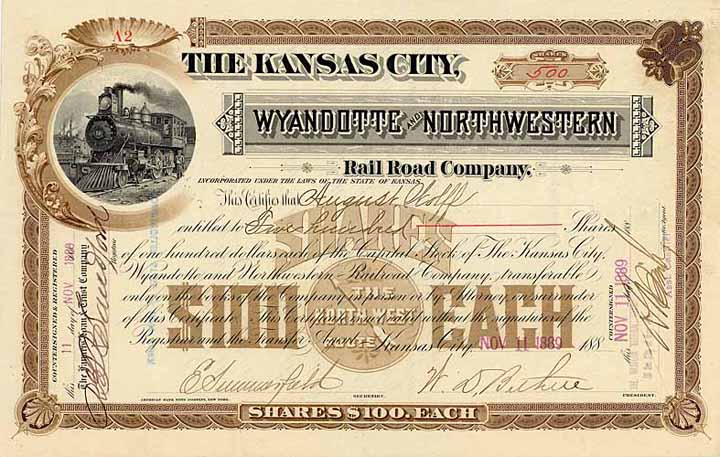 Kansas City, Wyandotte & Northwestern Rail Road