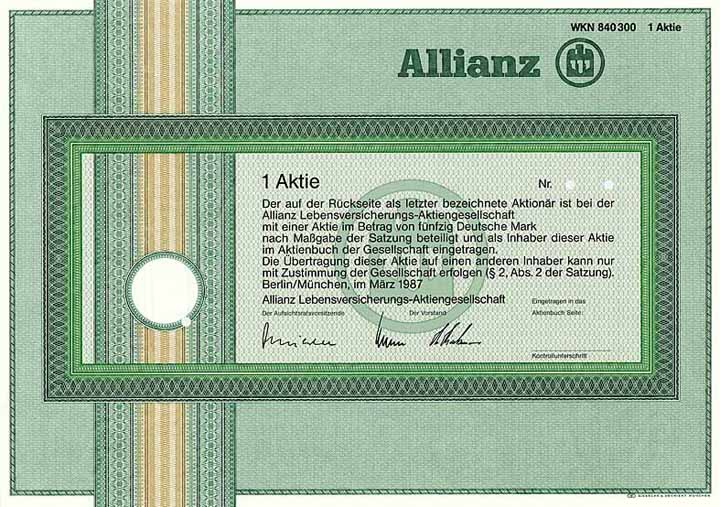 Allianz Lebensversicherungs-AG