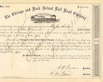 Chicago & Rock Island Railroad (OU C.W. Durant)