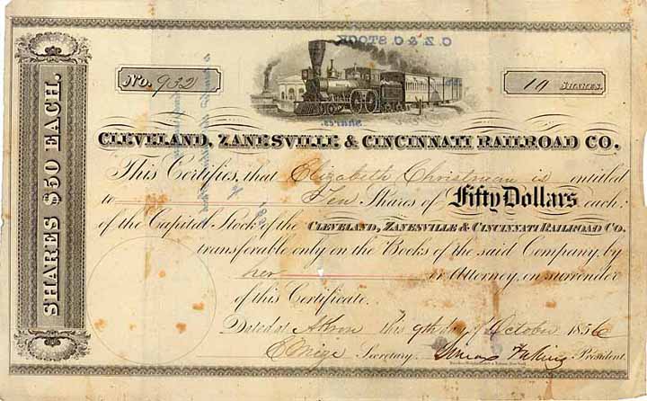 Cleveland, Zanesville & Cincinnati Railroad