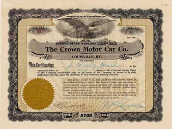 Crown Motor Car Co.