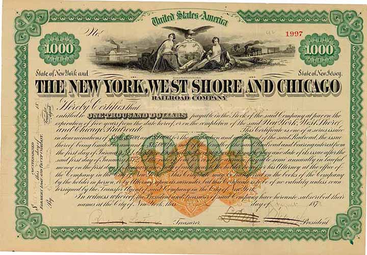 New York, West Shore & Chicago Railroad