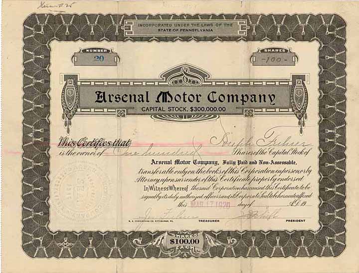 Arsenal Motor Co.