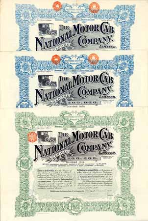 National Motor Cab Company, Ltd. (3 Stücke)