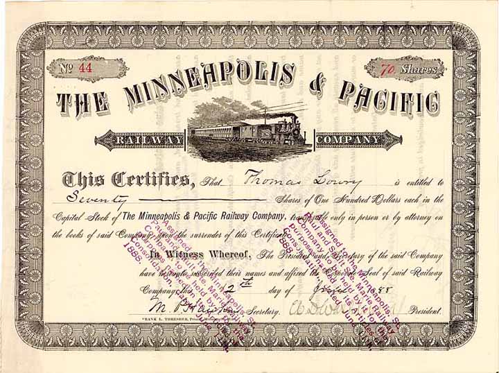 Minneapolis & Pacific Railway