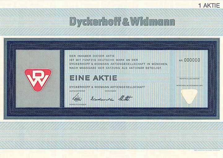 Dyckerhoff & Widmann AG