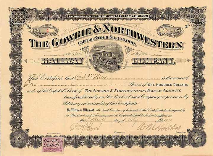 Gowrie & Northwestern Railway