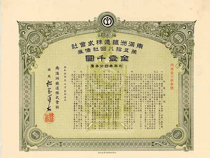 South Manchuria Railway Co.