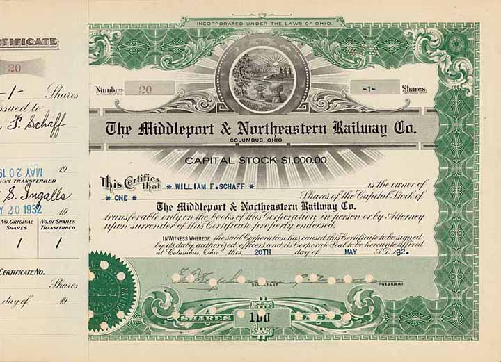 Middleport & Northeastern Railway