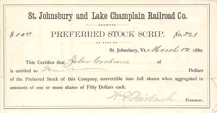 St. Johnsbury & Lake Champlain Railroad