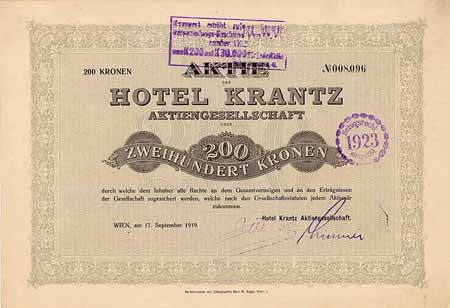 Hotel Krantz AG