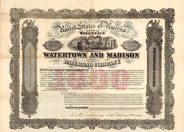 Watertown & Madison Railroad