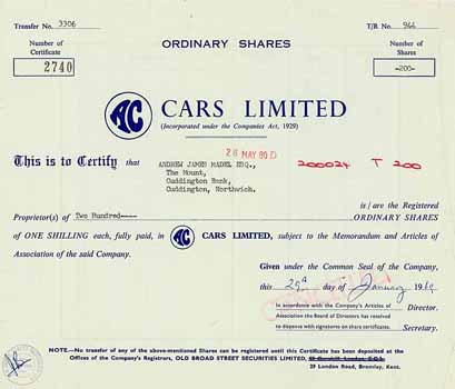 AC Cars Ltd.