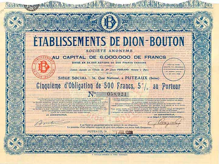 Établissements de Dion-Bouton S.A.