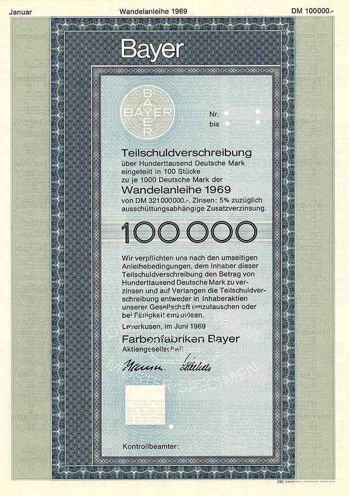 Farbenfabriken Bayer AG