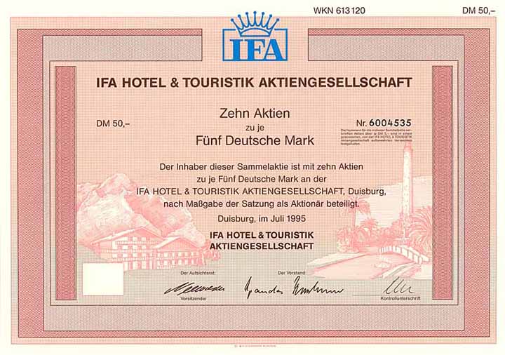 IFA Hotel & Touristik AG