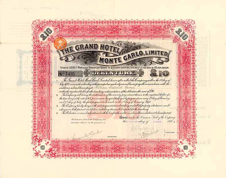 Grand Hotel Monte Carlo Ltd.