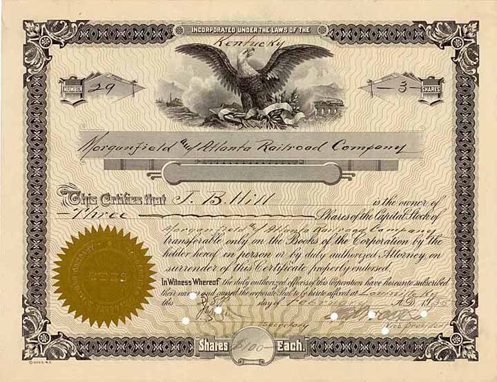 Morganfield & Atlanta Railroad