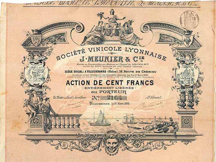 Societe Vinicole Lyonnaise J. Meunier & Cie.
