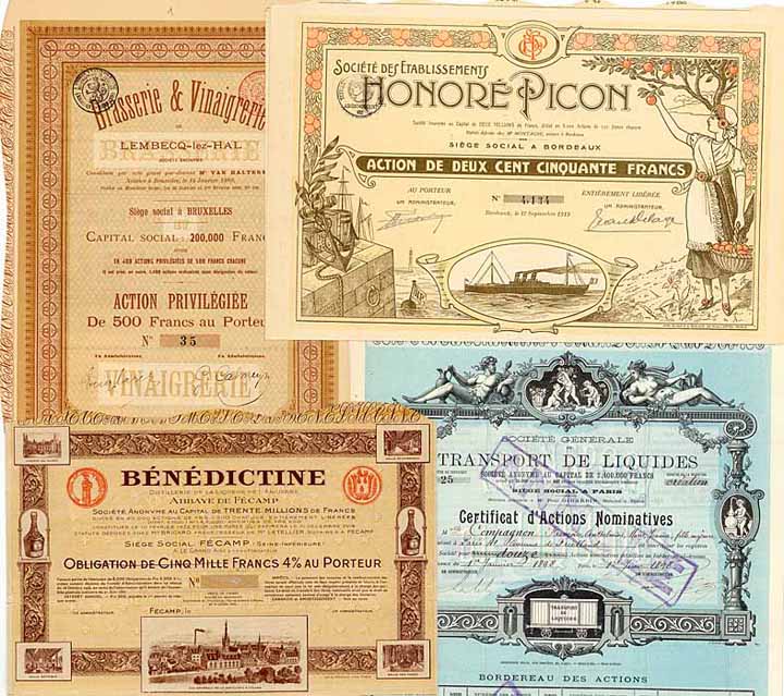 Frankreich Liköre - Konvolut (100 Stücke im Album)
