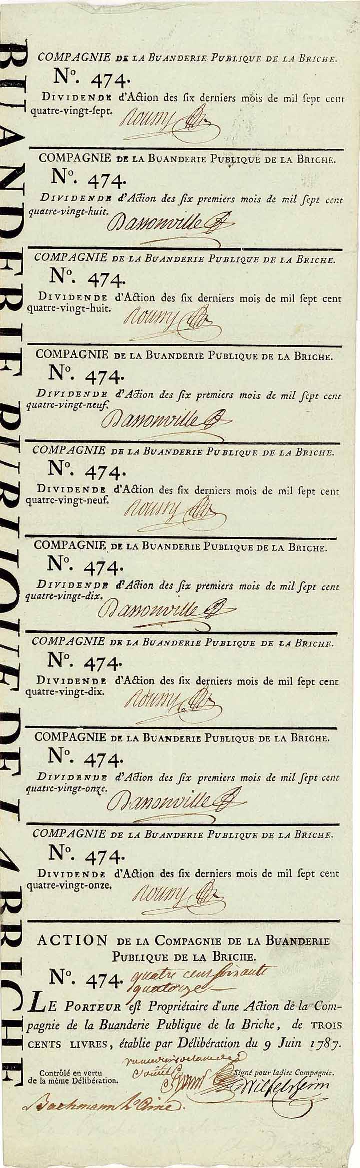 Cie. de la Buanderie Publique de la Briche