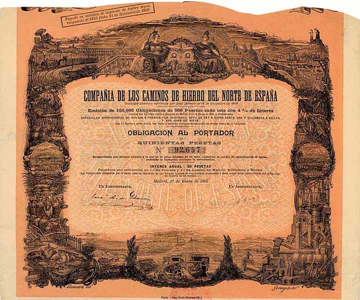 Cia. de los Caminos de Hierro del Norte de Espana S.A.