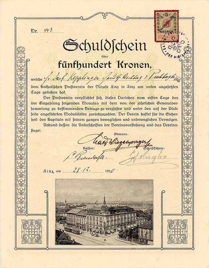 Katholischer Preßverein der Diözese Linz