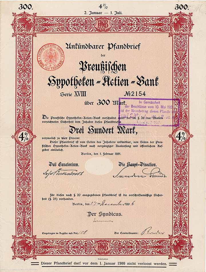 Preussische Hypotheken-Actien-Bank