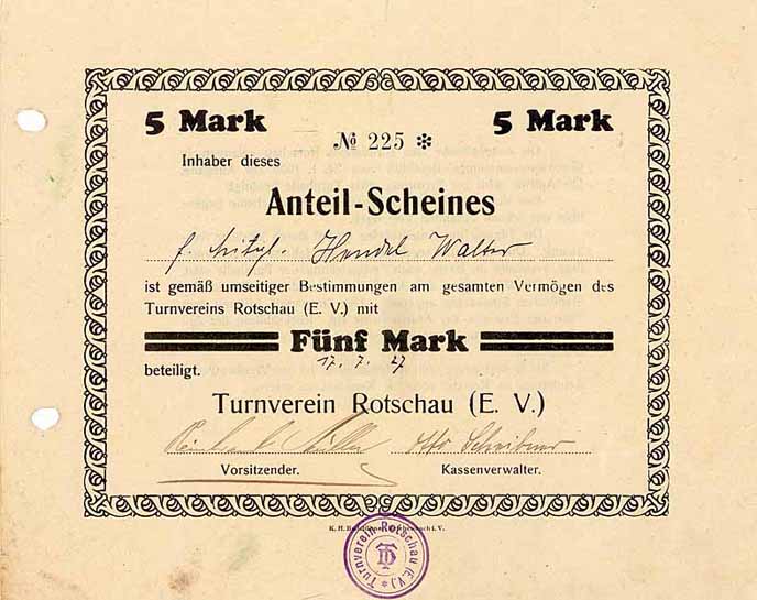 Turnverein Rotschau (E.V.)