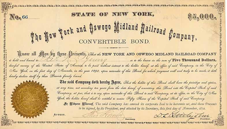 New York & Oswego Midland Railroad