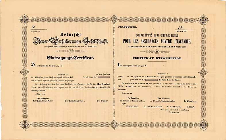 Kölnische Feuer-Versicherungs-Gesellschaft