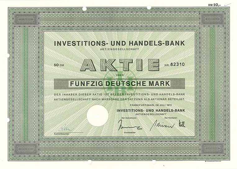 Investitions- und Handels-Bank AG