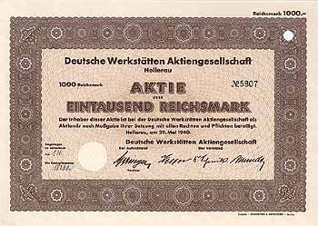 Deutsche Werkstätten AG