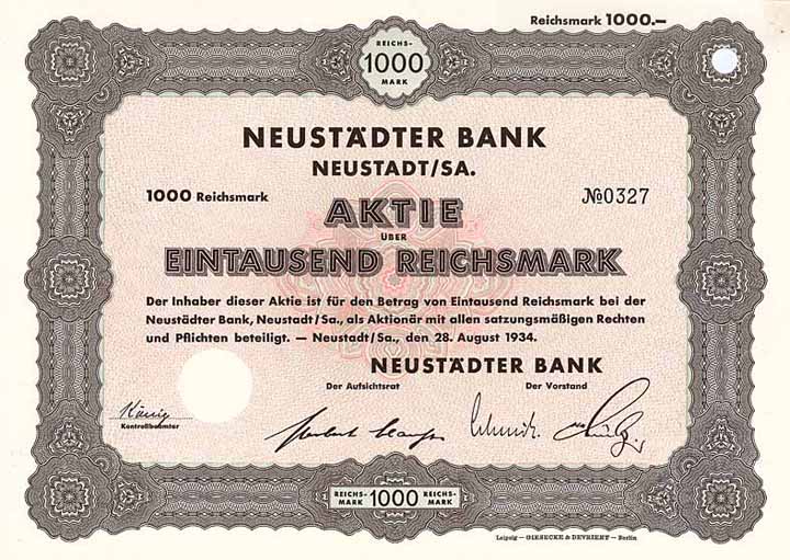 Neustädter Bank