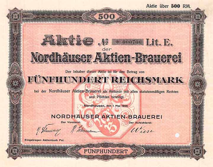 Nordhäuser Aktien-Brauerei