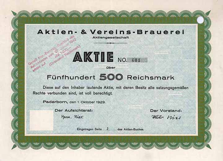 Aktien- & Vereins-Brauerei AG